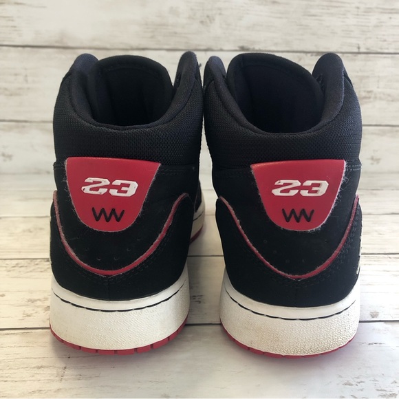 JORDAN 1 Flight 2 Boy’s Black/White Sneakers Size 6Y - Picture 9 of 13